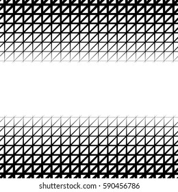 Background with gradient of triangle shaped grid