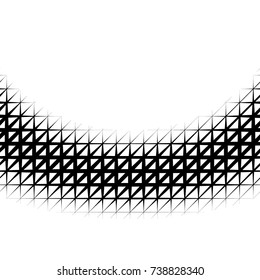 Background with gradient of triangle shaped grid