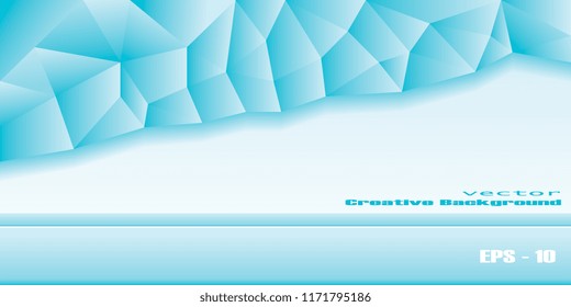 background of gradient triangles