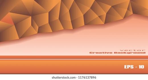 background of gradient triangles