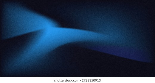plano de fundo granulado conceito preto e azul gradiente colorido