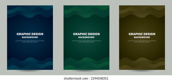 fondo del gráfico para portada, planilla de diapositivas e impresión y cartel de volante. 