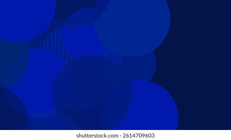 Background with graphic element design artwork vector illustrator. Circle shapes overlap design.