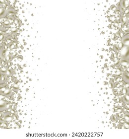 Background of gray balls. Template. Screensaver.