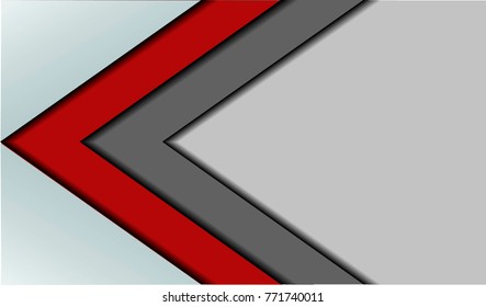 Background in gray and red colors from clear lines with shadows