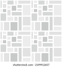 Background with gray squares. Pattern with squares.