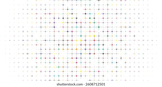 Background from the great number of points