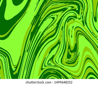 Background green abstract liquid splash space. Web backdrop pattern texture template for design and vector illustration.
