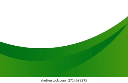 background green abstract wave with light, modern design in vector eps 10