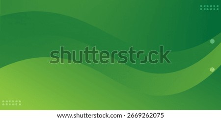 background green abstract wave with light, modern design