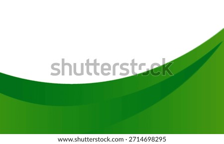 background green abstract wave with light, modern design in vector eps 10