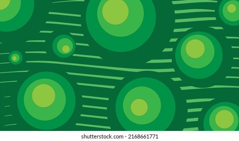 BACKGROUND WITH GREEN CIRCLE PATTERN, GREEN BACKGROUND