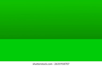 The background is green with a dark gradient effect in the middle, creating the illusion of depth and shadow. The visual style is simple and digital, suitable for illustration.