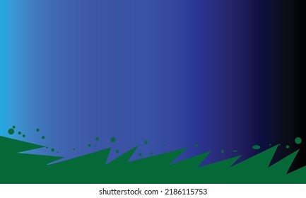 background with green grass on the seabed
