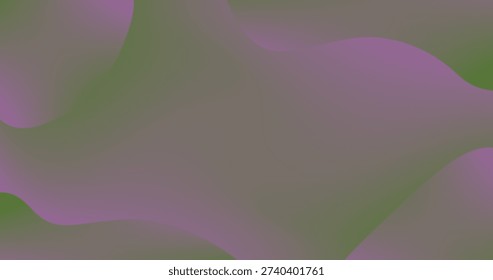 Background with Green Pink Fluid Mesh in Different shades and thickness Abstract pattern