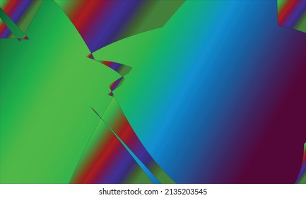 background with green, red, blue and purple colors