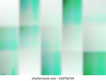 Background of green squares. Vector illustration.