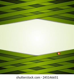 Background with green strips