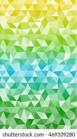 background of green triangles tone for the banner. vector illustrations. to design web banners, business brochures or flyers