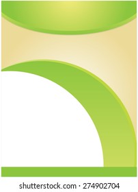 Background Green and Yellow