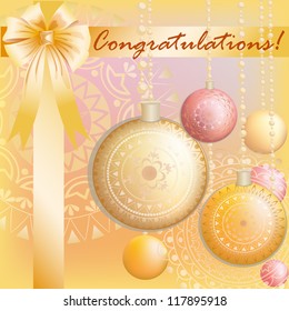 Background for greeting card