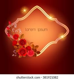 Background for greeting card