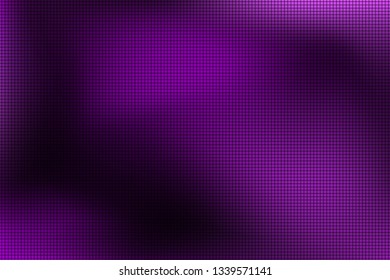 Background from the grid with a colored  black purple gradient. Vector illustration.