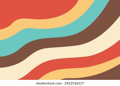 background groovy vintage retro pattern texture