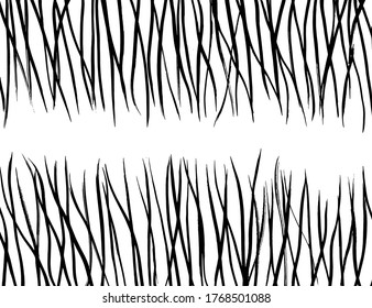 Background. Grunge brush pattern. Texture. White and black vector.