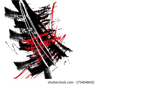 background with grunge dynamic brush strokes.