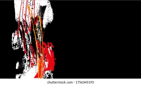background with grunge dynamic brush strokes.