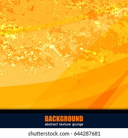 background grunge texture template and abstract background with space for text, vector illustration