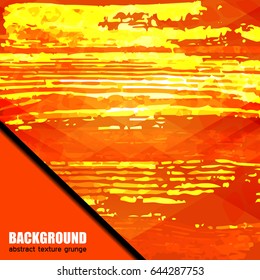 background grunge texture template and abstract background with space for text, vector illustration