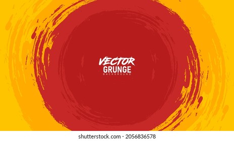 Background Grunge Vector Sircle Style Editable