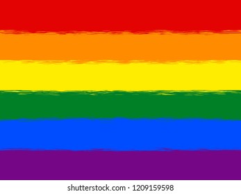 background of grungy rainbow flag movement lgbt, symbol of homosexual sexual like gays and lesbians. vector design
