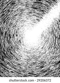 Background with a grungy scribbled effect. Complete scribbled texture is intact, cropped rectangle is made from clipping mask.