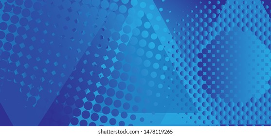 background halftone blue gradient vector and wallpaper halftone