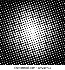 Background halftone circle vector. Black dots on white background. Halftone Effect. comic book retro print.