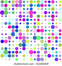 Background halftone dots