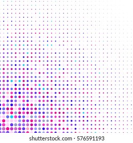 Background halftone dots