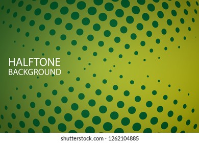Background Halftone Pattern Vector Illustration. Abstract Halftone Design