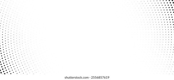 A background with halftone stars