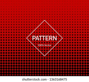 Background of halftone for your designs. Hallftone pattern. Vector illustration