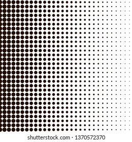 Background of halftone for your designs. Hallftone pattern. Vector illustration