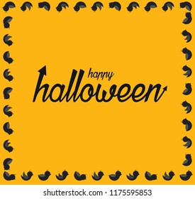 background halloween Holiday season vector design illustration