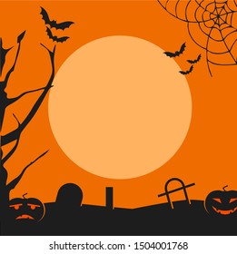 background with a halloween theme