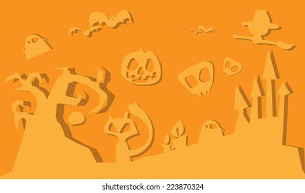 Background Halloween.vector