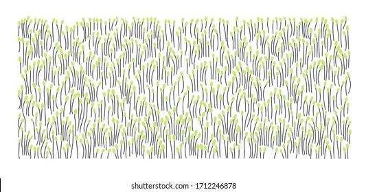 Background with hand painting shapes, Vector illustration.

