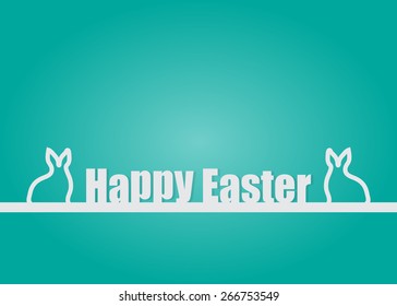 Background Happy Easter Day vector illustration