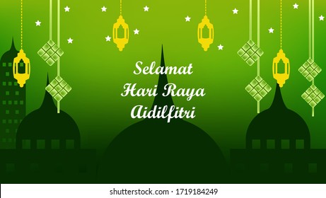 background happy eid mubarak holiday islam celebration relegion